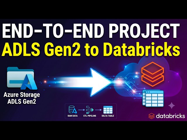 End-to-End Azure Databricks Project: Ingesting Data from ADLS Gen2 (Access Connector & PySpark)