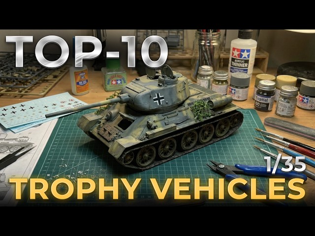 Top 10 Trophy Vehicle Model Kits in 1:35 Scale