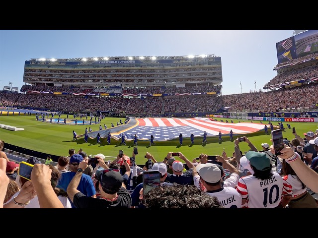 Immersive 3D World Cup 2026: U.S.A. vs BIH (8K VR In the Stands at Levi's Stadium)