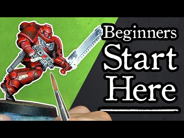 COMPLETE Beginners Guide To Miniature Painting