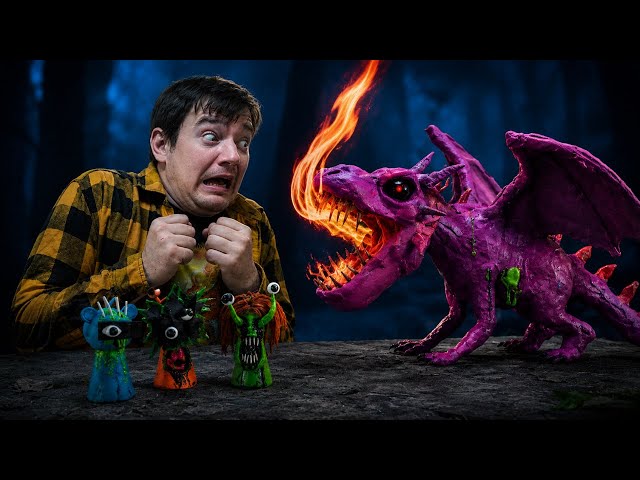 *DIY Level 999+* Sprunki vs FIRE DRAGON - The Most Epic DIY Battle Nobody Has Ever Seen!🔥✨