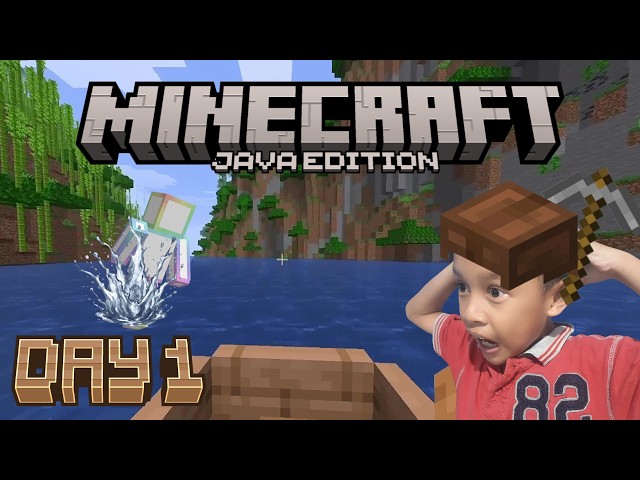 Day 1 | aku bermain MINECRAFT Java Edition