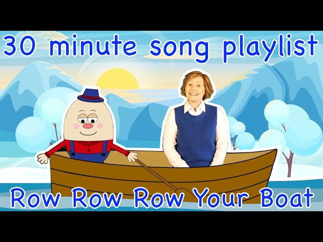 Row Row Row Your Boat!  30 minute playlist with Vicky Arlidge!