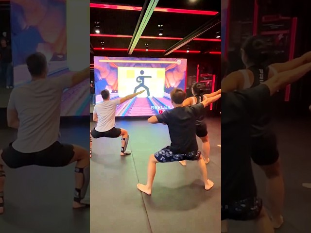 TEMPLE RUN GROUP CARDIO CHALLENGE 🔥 THE WHOLE ROOM JOINED IN!