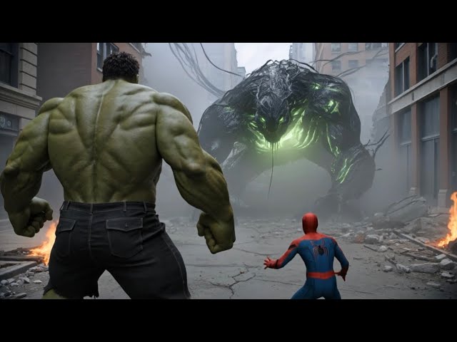 Hulk & Spider-Man VS Gamma Venom