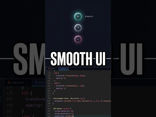 Code Effect #4 --- Stop using boring buttons—try this! 🚀 #html #css #webdev#shortsfeed