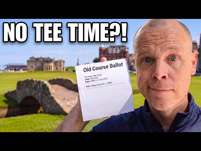 I Tried Playing The Old Course With NO Tee Time...Here’s What Happened