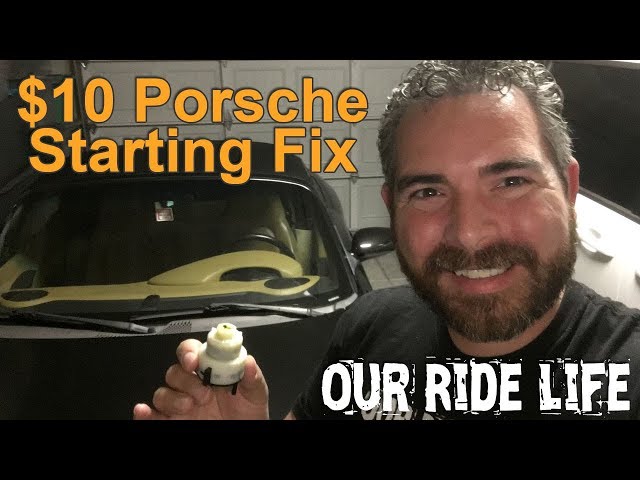 $10 Porsche Boxster / Cayman / 996 Ignition Switch Fix