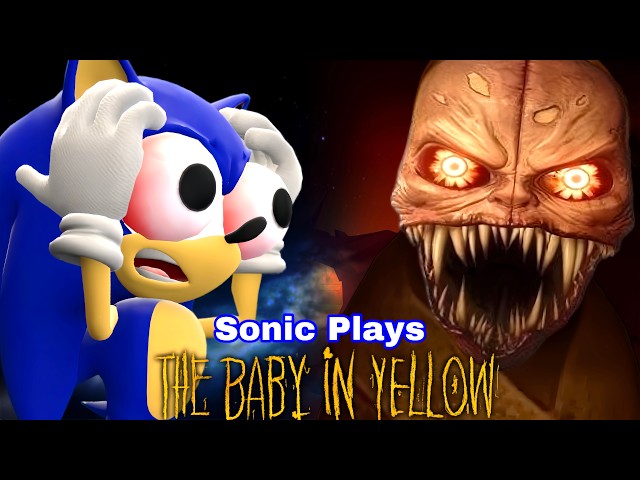 Sonic Plays: THE BABY IN YELLOW !!! (akt 2)