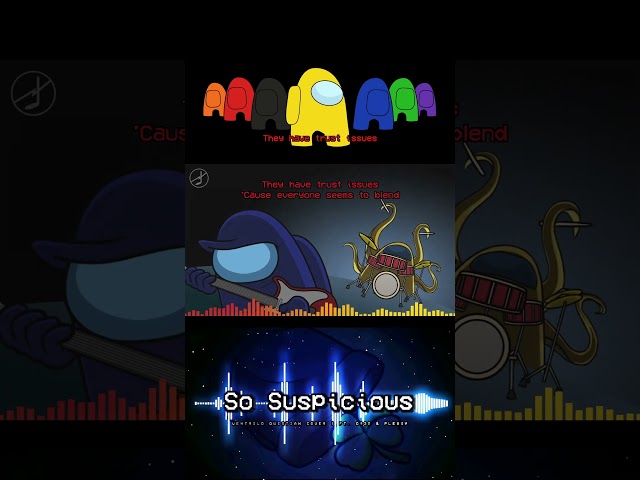Among Us So Suspicious Mashup (OR3O, NAndrew Mashups, ᐯEᑎTᖇIᒪO ᑫᑌIᔕTIᗩᑎ) #amongus #shorts