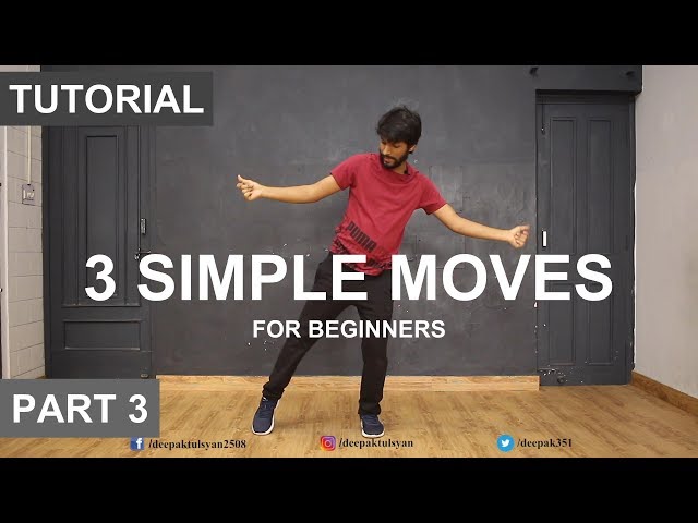 How to Dance | Basic Dance Steps for beginners | 3 Simple Moves | Deepak Tulsyan | Hindi | Part 3