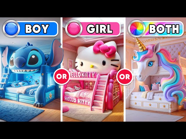 Choose One Button! BOY or GIRL or BOTH Edition 💙💘🌈 Daily Quiz