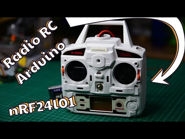 ✈️ How to make a DIY RC REMOTE CONTROL, FAST and SUPER CHEAP 💸!! [[ ARDUINO and nRF24 ]]