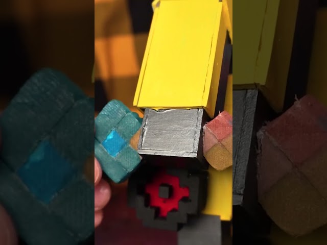 Building a DIY Minecraft Transformer! 🤖📦