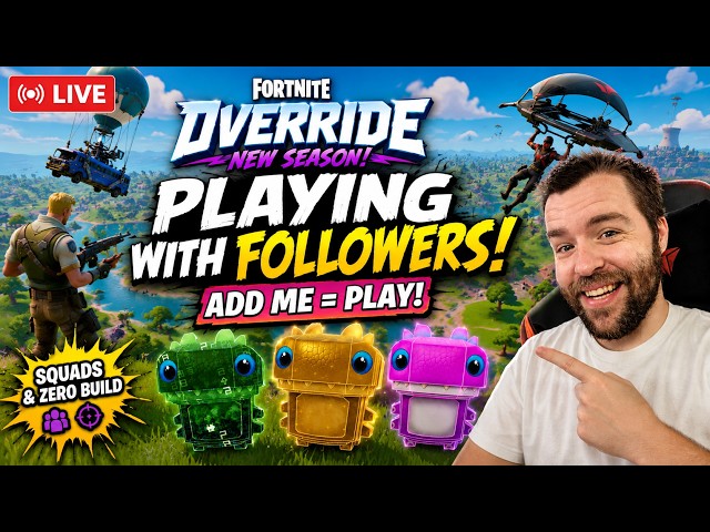 🔴 LIVE Fortnite SUB and PLAY!