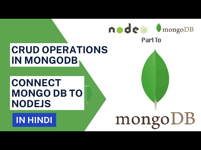 How To Connect MongoDB To Node JS and Select Data To MongoDB Node JS || MongoDB Tutorial in Hindi #9