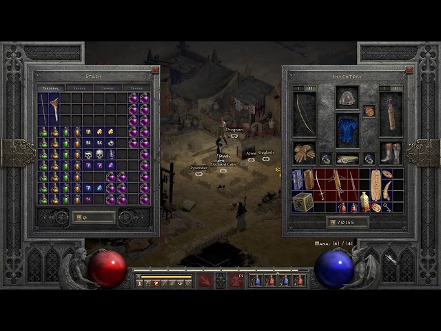 Diablo II: Resurrected - Hardcore Sorceress Nightmare - Live!