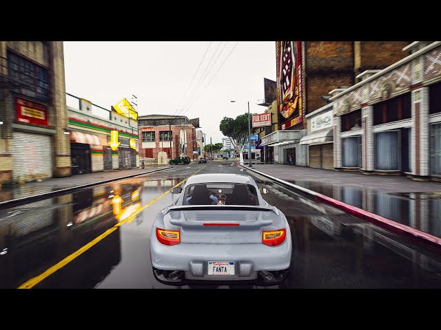 Grand Theft Auto V: 4K Remastered Graphics Mod - 4K Gameplay 2021