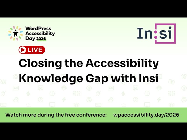 Closing the Accessibility Knowledge Gap with Insi