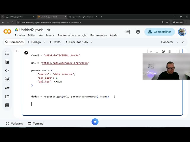 API da OpenAlex para iniciantes: primeira consulta com Python no Google Colab