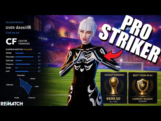 Here's what the STRIKER for the #1 Rematch Team in EU looks like
