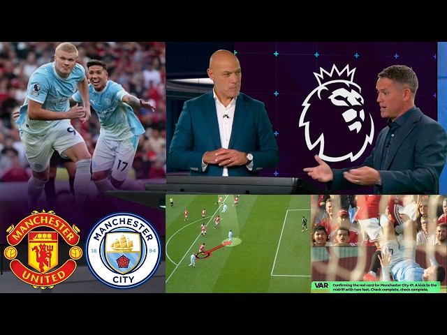 Howard Webb:"The goal should've been disallowed"🤬 VAR Audio From Man Utd v Man City Released