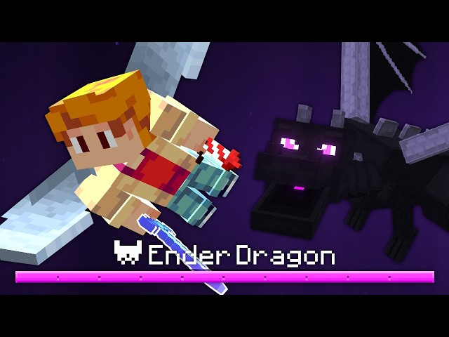 Keeping The Dragon Alive in My Minecraft Forever World!