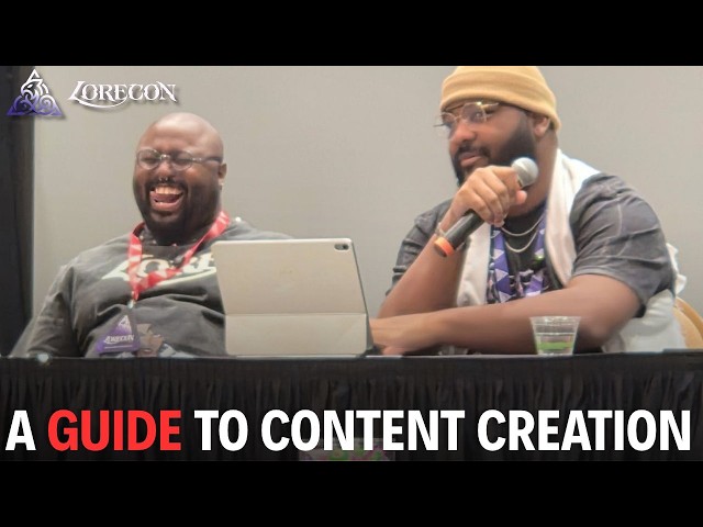 Comic Book Content Creation 101: LoreCon 2026