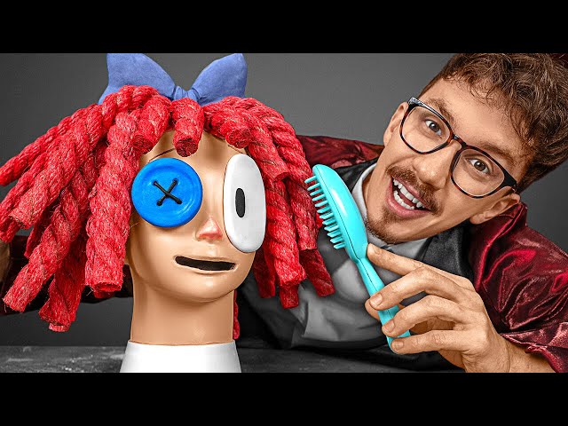Who's That Girl? It's Ragatha From The Amazing Digital Circus - The Mannequin Head Makeover! 🎭🎪