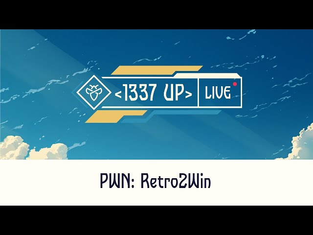 Basic Stack Buffer Overflow (with parameters) - "Retro2Win" [INTIGRITI 1337UP CTF 2024]