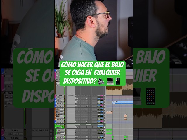 Por qué el bajo se pierde en parlantes pequeños y cómo resolverlo! Tip de mezcla pro