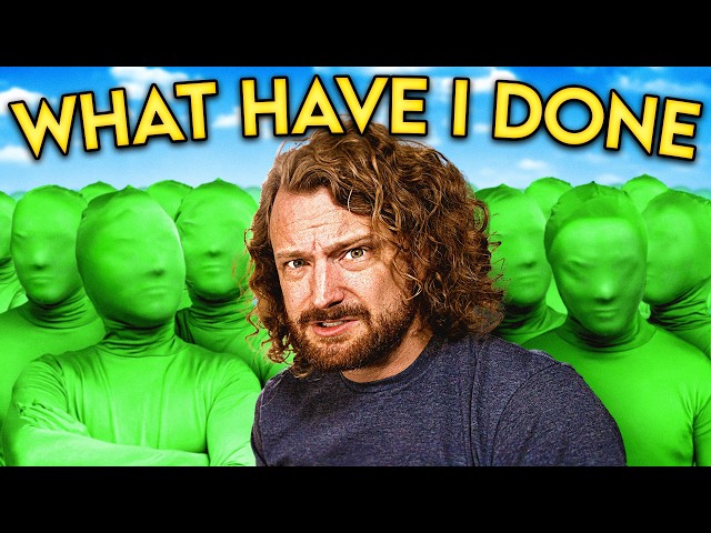 I accidentally started a green screen revolution...