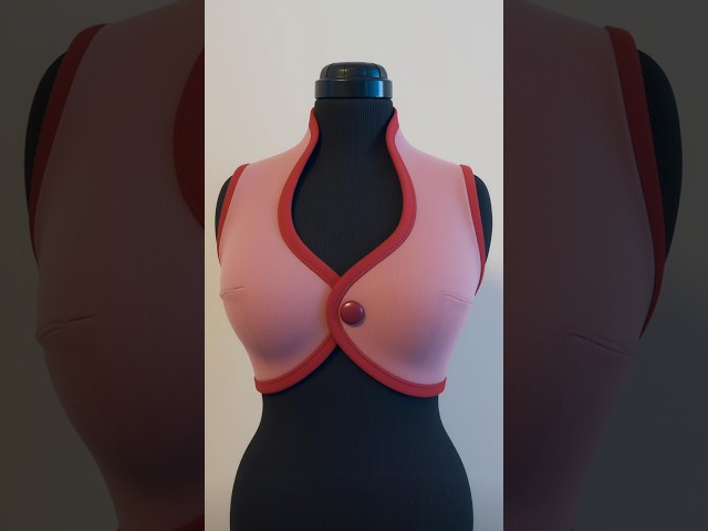 Craft a Perfect Bodice with Collar: Step-by-Step Draft, Sew & Mannequin Show