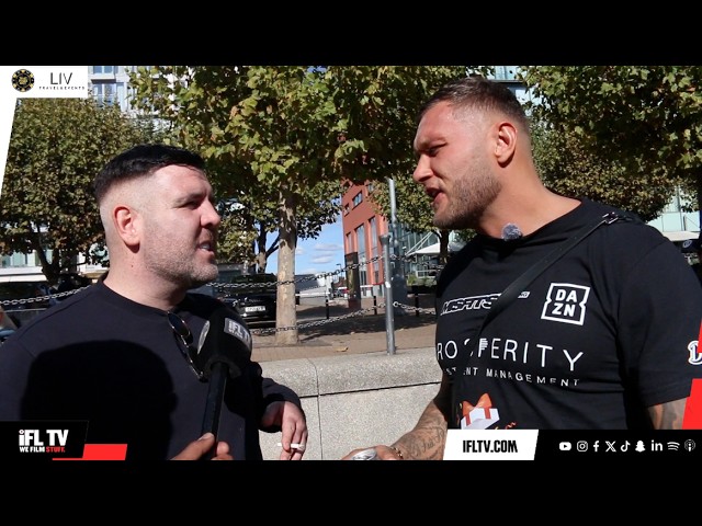'YOU SHOULD'VE F**** KNOCKED ME OUT...' -BIG STACKS & JORDAN McCANN IN AWKWARD INTERVIEW AFTER FIGHT