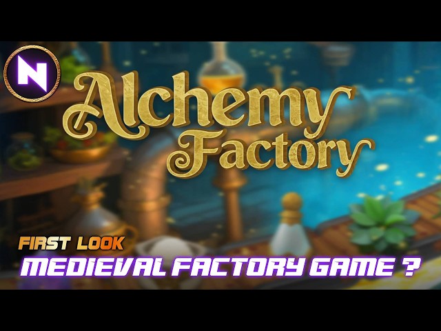 New Addictive Medieval ALCHEMY FACTORY Game | 01 | Lets Play #ad