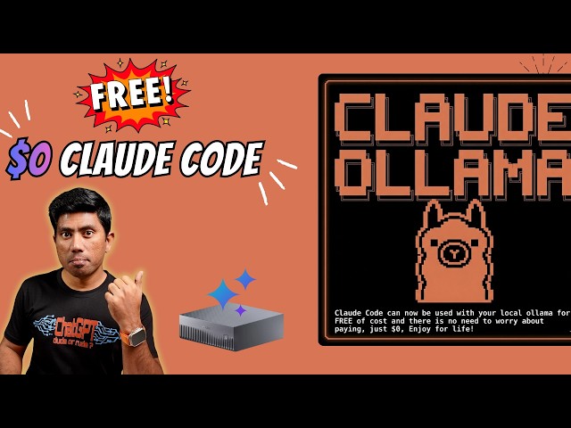 Claude Code + Ollama: FREE Local AI Coding FOREVER (Step-by-Step Tutorial)