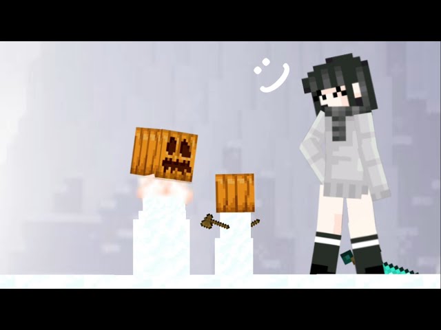snowball fight ⛄ | minecraft animation