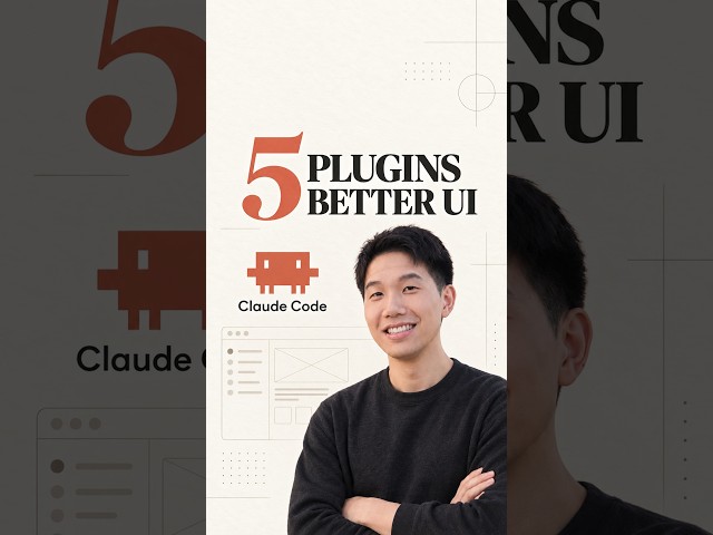 5 Claude Code Plugins for Better UI