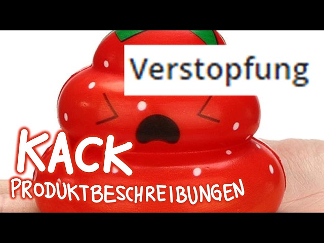 Kack Produktbeschreibungen - Verstopfung
