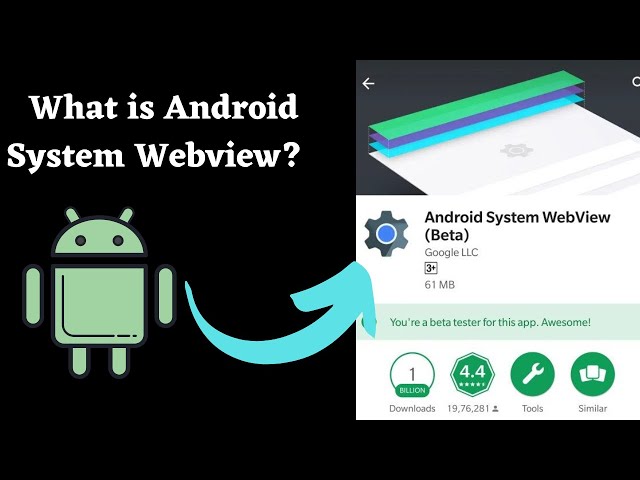 What is the Android System Webview App on Android Phones? Is it safe?