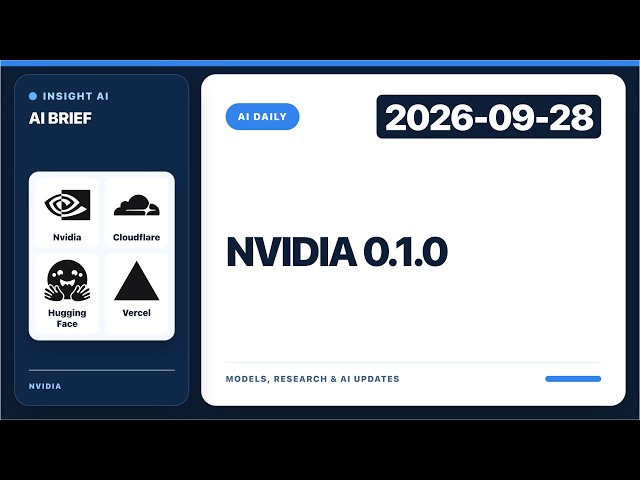 Add Runtime Controls to AI Agents with NVIDIA OpenShell | AI Daily Brief | 2026-09-28