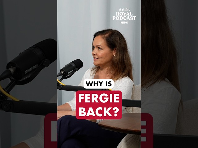 WHY is SARAH FERGUSON back in the UK NOW?