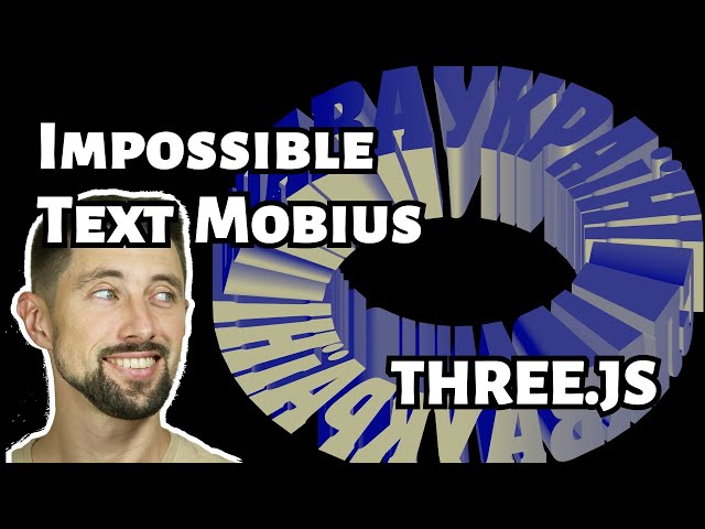 Impossible Mobius animation with #threejs