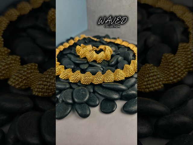 The Waved Collection  Handmade Beaded Jewelry #beadwork #handmadejewelry #wavedcollection