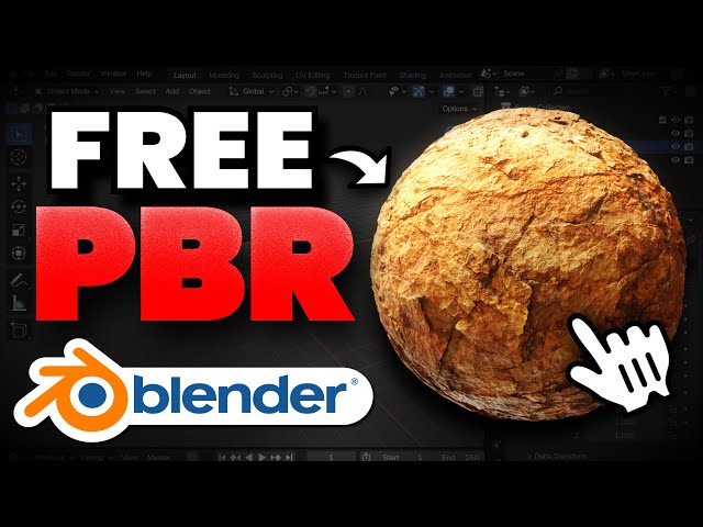 The Best PBR Materials for Blender! (100% FREE)