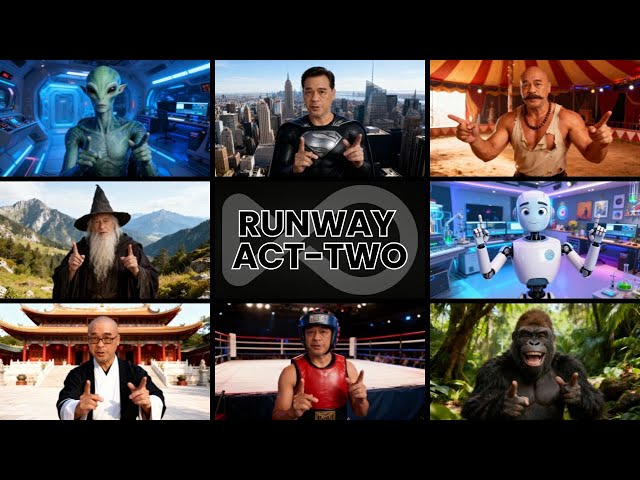 Runway Act-Two is the EASIEST Way to Create AMAZING Characters!