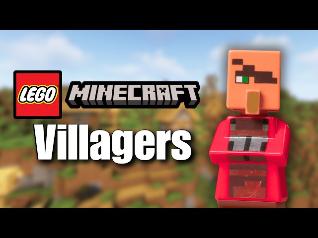 Every Lego Minecraft Villager