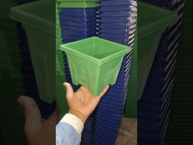 Amazing machine for making plastic pots #ytshorts #shorts