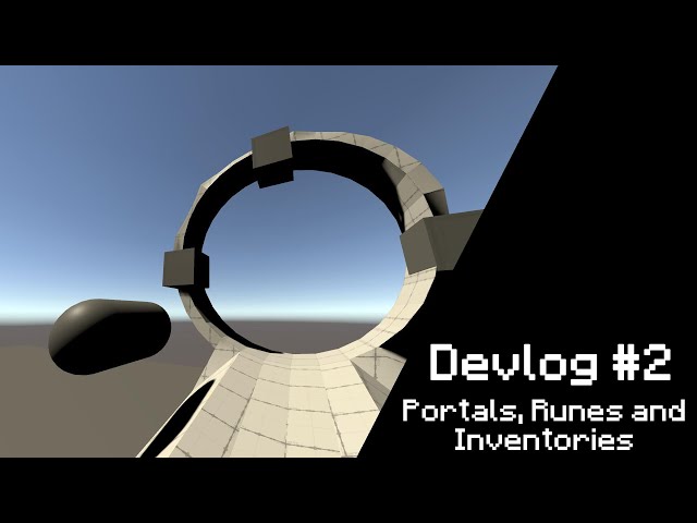 Portals, Runes & Inventories- Indie Devlog#2