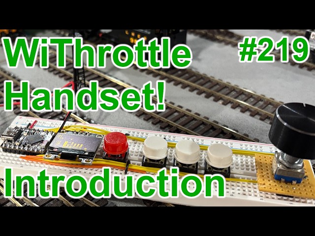 219 Lets Build a WiThrottle DCC Handset! Part one, introduction #modelrailway #oogauge